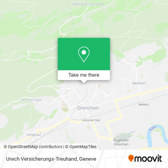 Urech Versicherungs-Treuhand map