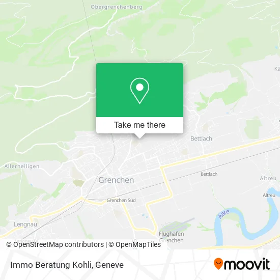 Immo Beratung Kohli map