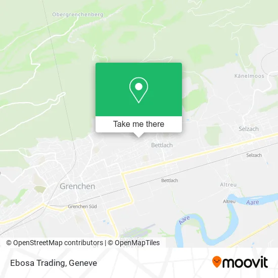 Ebosa Trading map