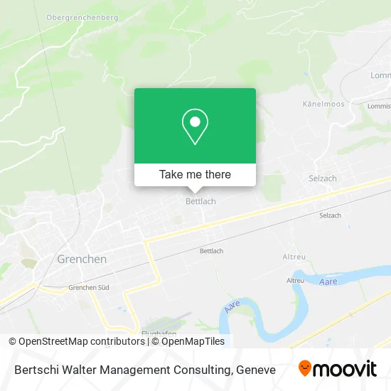 Bertschi Walter Management Consulting map