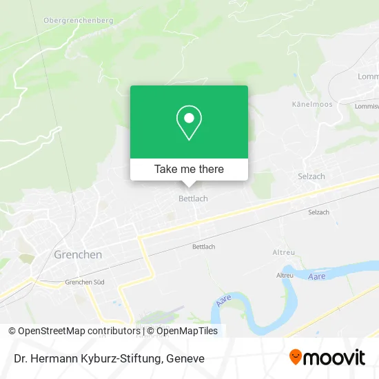 Dr. Hermann Kyburz-Stiftung map