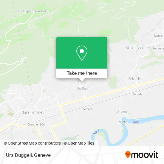 Urs Düggeli map
