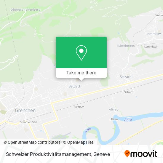 Schweizer Produktivitätsmanagement map