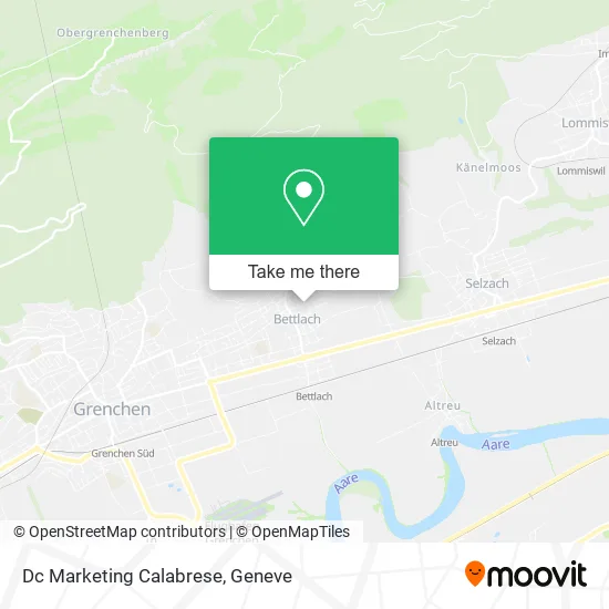 Dc Marketing Calabrese map