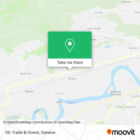 Ob Trade & Invest map