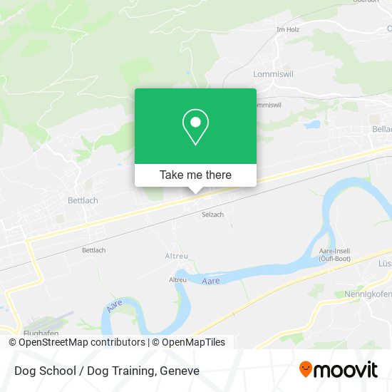 Dog School / Dog Training map