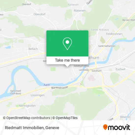 Riedmatt Immobilien map