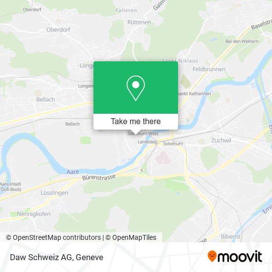 Daw Schweiz AG map