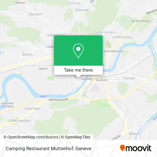 Camping Restaurant Muttenhof map
