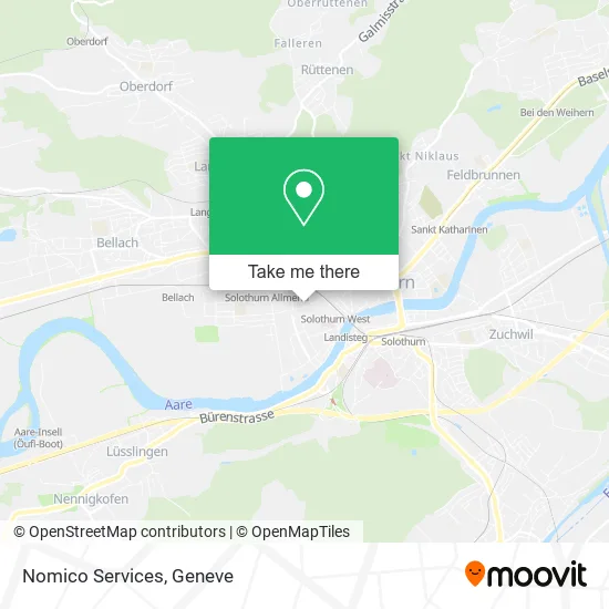 Nomico Services map
