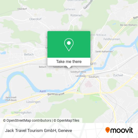 Jack Travel Tourism GmbH map