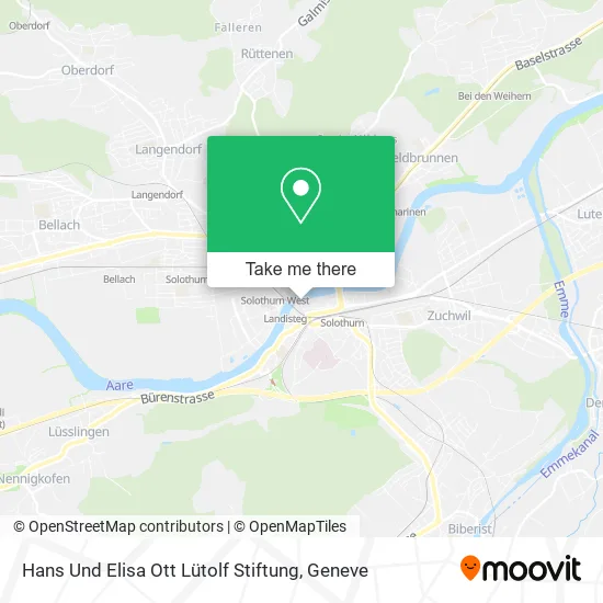 Hans Und Elisa Ott Lütolf Stiftung map