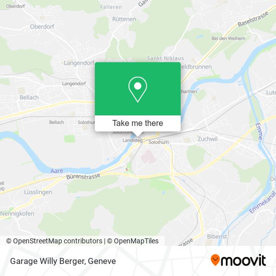 Garage Willy Berger map