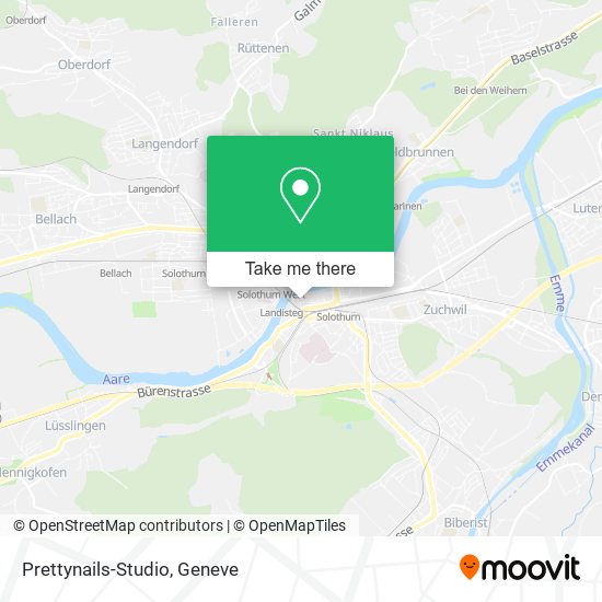 Prettynails-Studio map