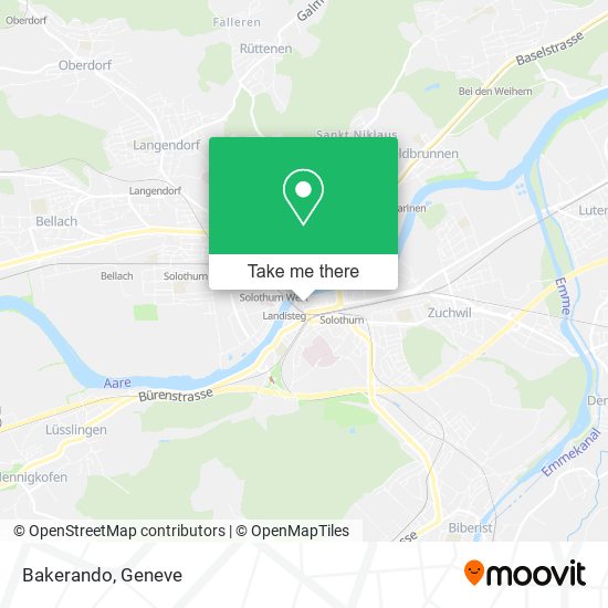 Bakerando map