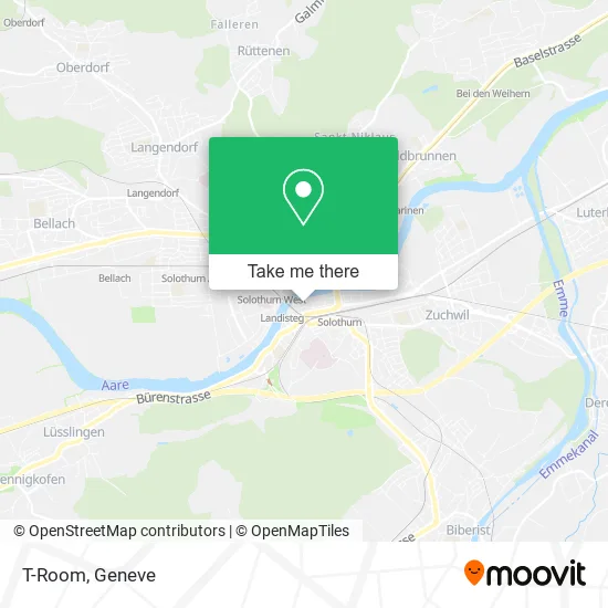 T-Room map