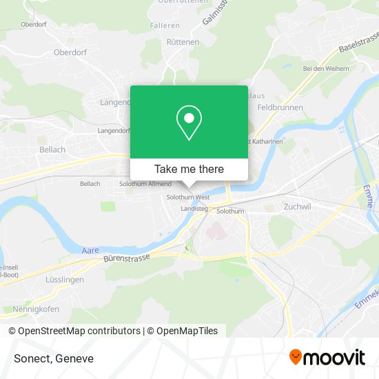 Sonect map