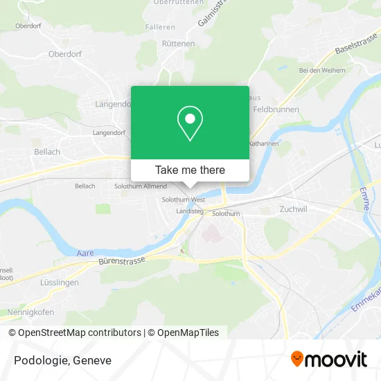 Podologie map