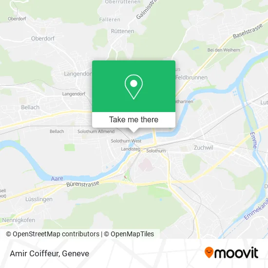 Amir Coiffeur map
