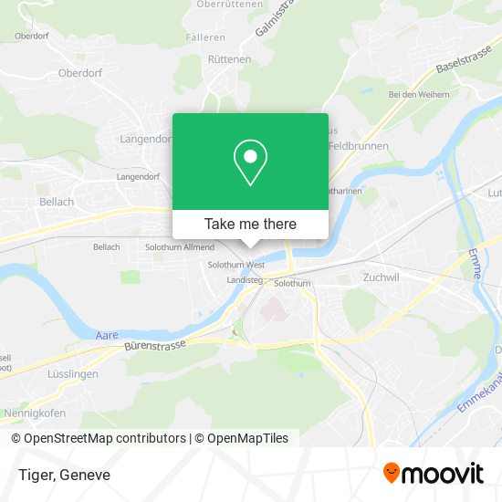 Tiger map