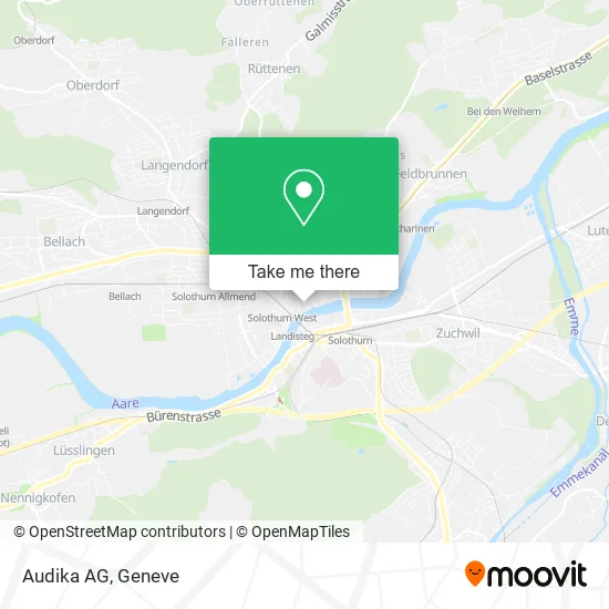 Audika AG map