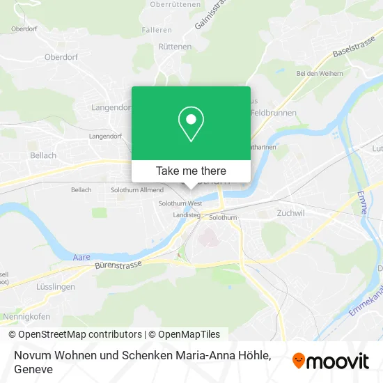 Novum Wohnen und Schenken Maria-Anna Höhle map