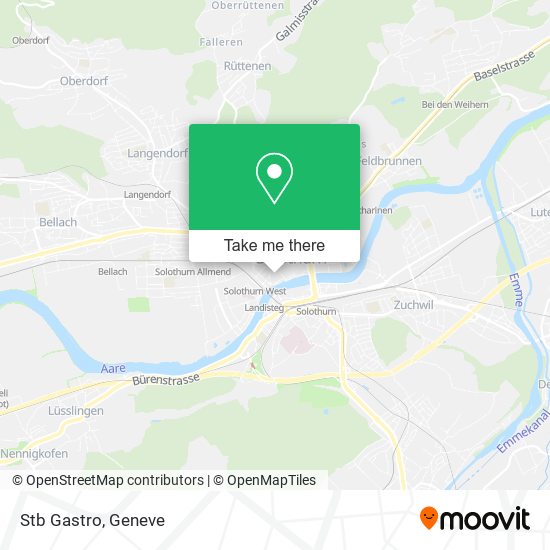 Stb Gastro map