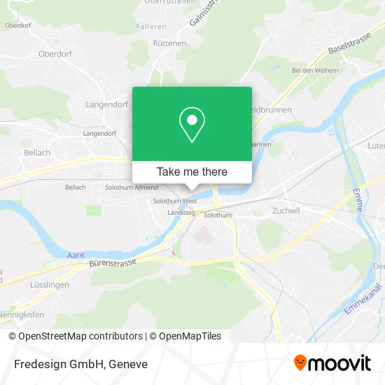 Fredesign GmbH map