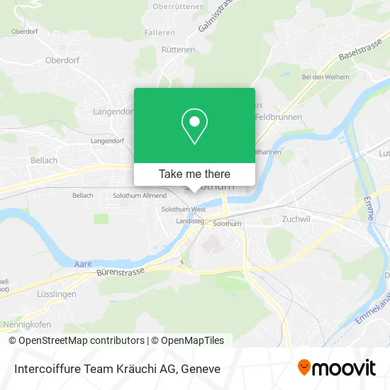 Intercoiffure Team Kräuchi AG map