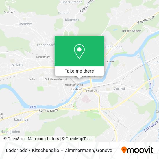 Läderlade / Kitschundko F. Zimmermann map