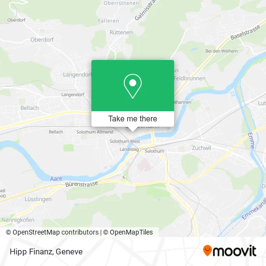 Hipp Finanz map