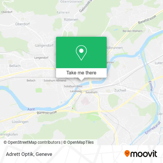 Adrett Optik map