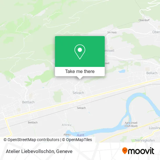 Atelier Liebevollschön map