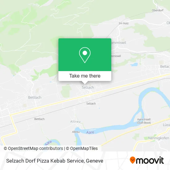 Selzach Dorf Pizza Kebab Service map