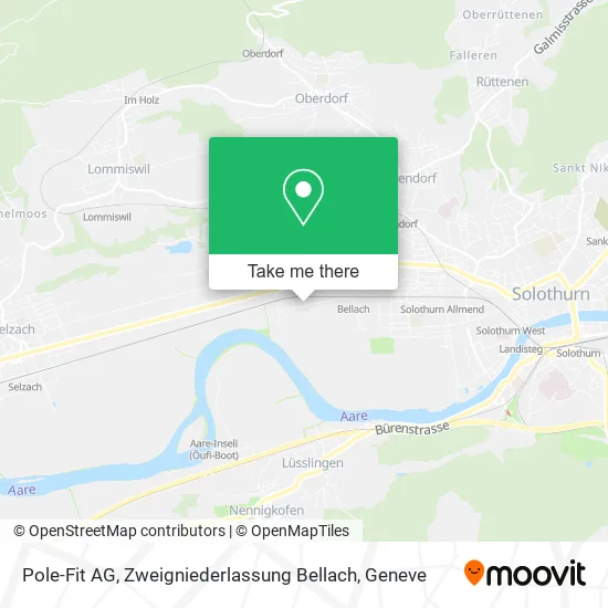 Pole-Fit AG, Zweigniederlassung Bellach map