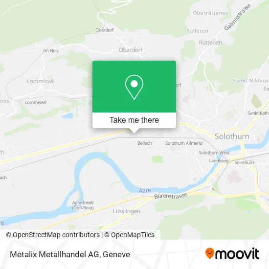 Metalix Metallhandel AG map