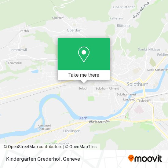 Kindergarten Grederhof map