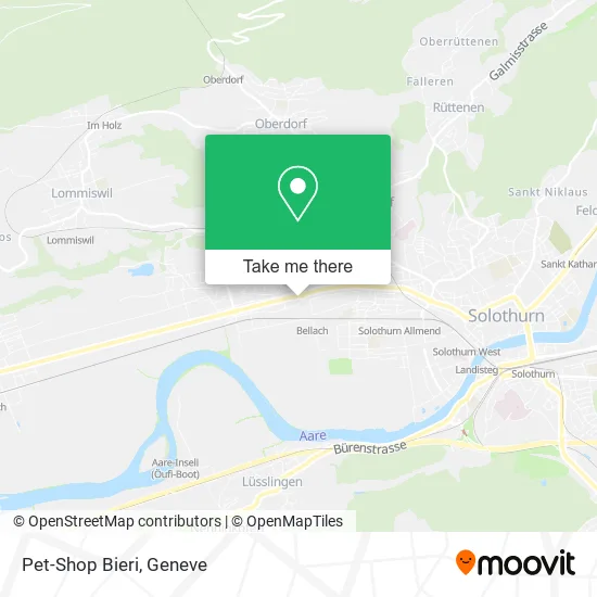 Pet-Shop Bieri plan