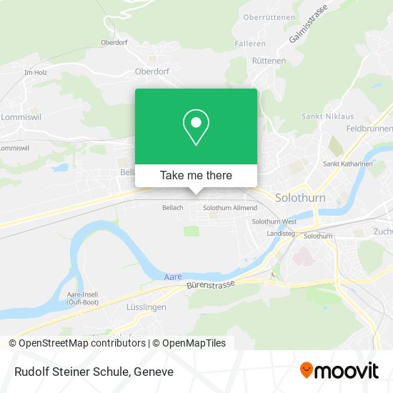 Rudolf Steiner Schule map