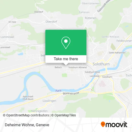 Deheime Wohne map