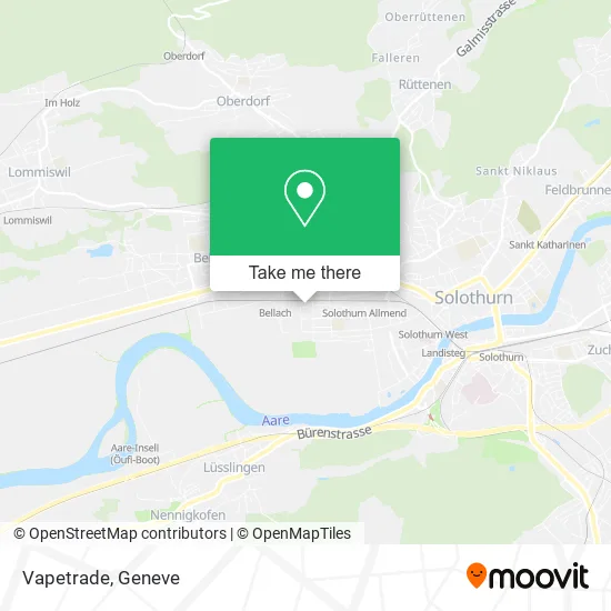 Vapetrade map
