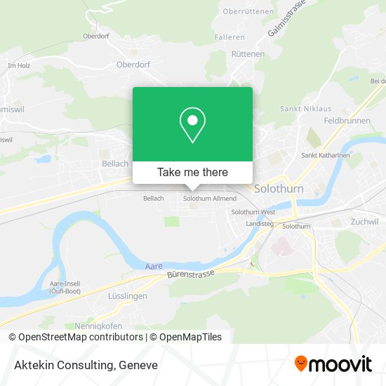 Aktekin Consulting map