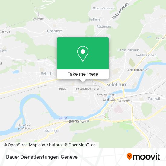 Bauer Dienstleistungen map