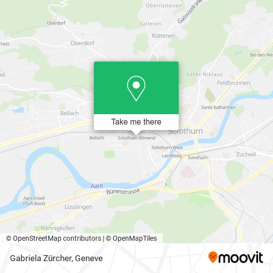 Gabriela Zürcher map
