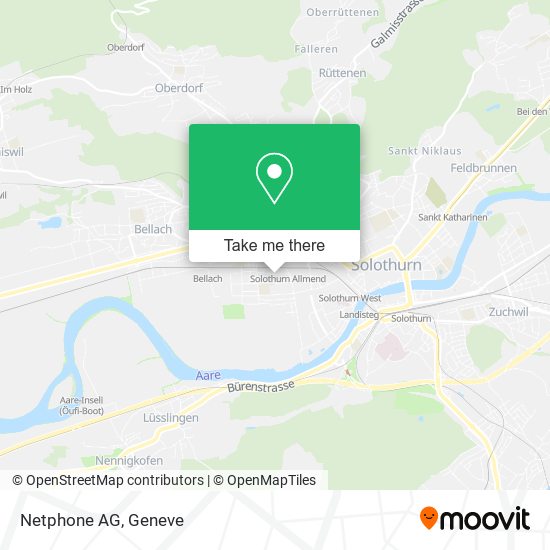 Netphone AG map