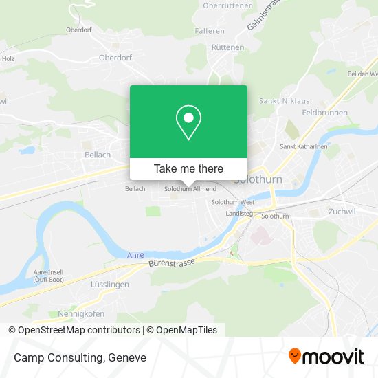 Camp Consulting map