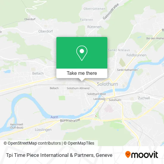 Tpi Time Piece International & Partners map