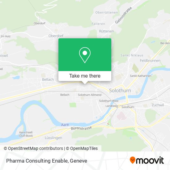 Pharma Consulting Enable map