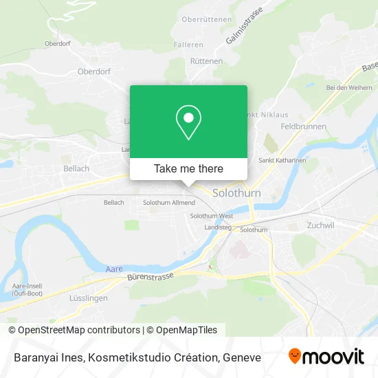 Baranyai Ines, Kosmetikstudio Création map