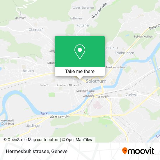 Hermesbühlstrasse map